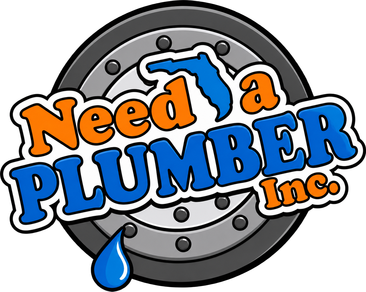 Need a Plumber, Inc. logo — licensed South Florida plumbers